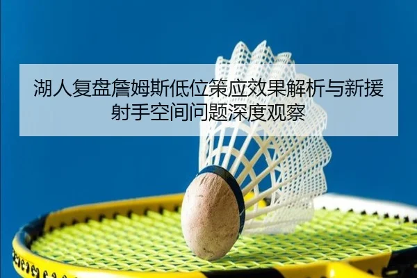 湖人复盘詹姆斯低位策应效果解析与新援射手空间问题深度观察